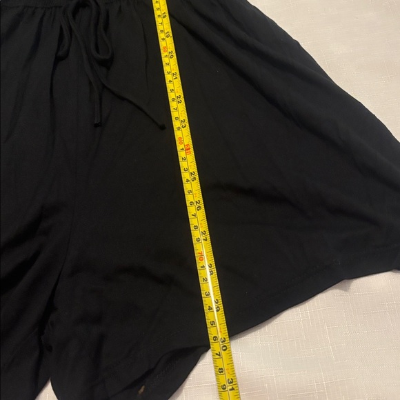 7th RAY Black multi Tassel Romper off shoulder SZ XL w/pockets vacay resort NWT - Picture 10 of 13